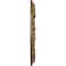Ekena Millwork Ribbon with Bow Medallion (Canopies up to 7 1/2"), 12 1/4"OD x 7 1/2"ID x 7/8"P, Rubbed Bronze CM12RIRZS - alternate 2